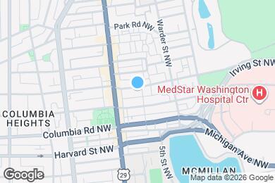 Map image of the property - 622 Kenyon St NW