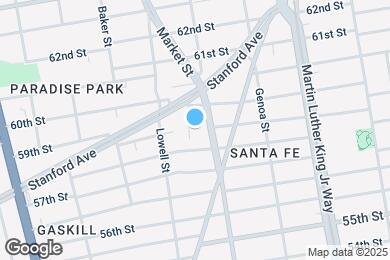 Map image of the property - 5826 Occidental St