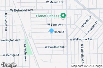 Map image of the property - 3020 N Karlov Ave