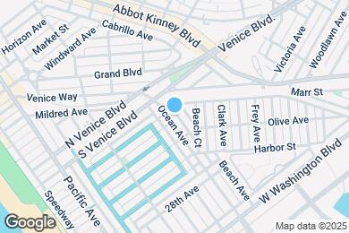 Map image of the property - 2324 1/2 Ocean Ave