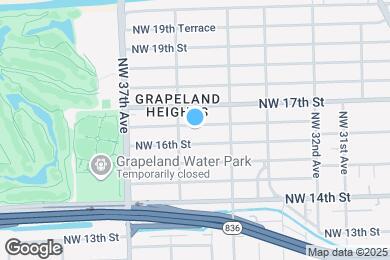 Map image of the property - 3526 NW 16th Ter