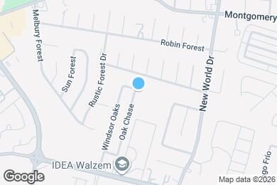 Map image of the property - 7664 Oak Chase