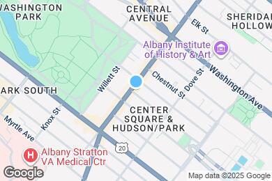 Map image of the property - 227 Jay St