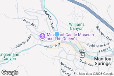 Map image of the property - 1015 Manitou Ave