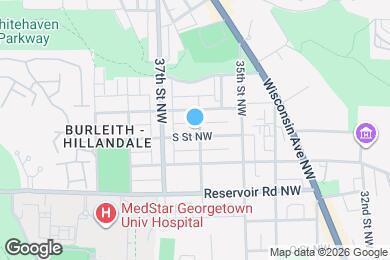 Map image of the property - 3601 S St NW