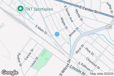 Map image of the property - 1011 Dale Alley St