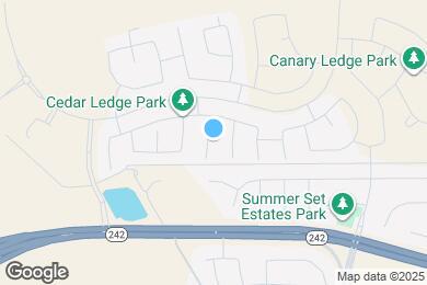 Map image of the property - 16527 Pine Arrow Dr