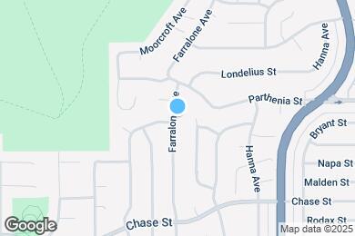 Map image of the property - 8600 Farralone Ave