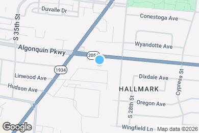 Map image of the property - 3013 Penway Ave