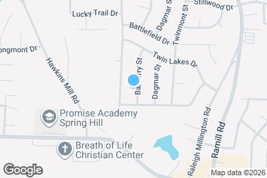Map image of the property - 3661 Barberry St