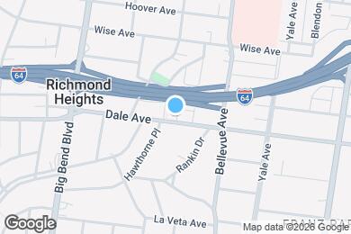 Map image of the property - 7347 Dale Ave