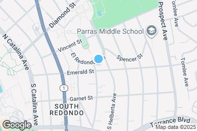 Map image of the property - 104 N Guadalupe Ave