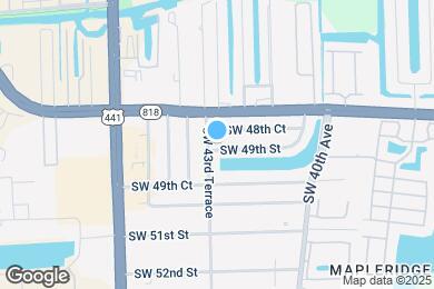 Map image of the property - 4337 SW 49th St