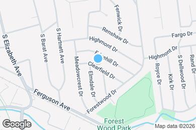 Map image of the property - 937 Clearfield Dr