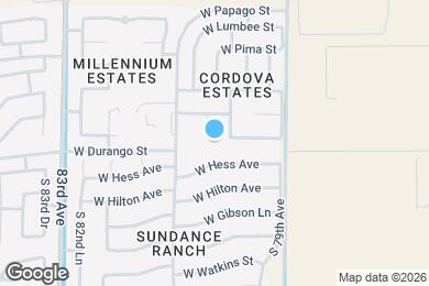 Map image of the property - 1923 S 80th Dr
