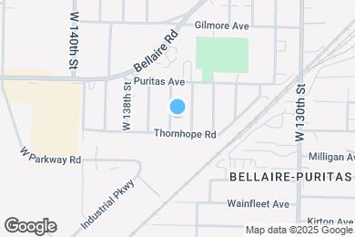 Map image of the property - 4485 W 136th St