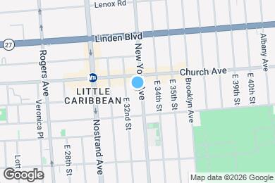Map image of the property - 948 New York Ave