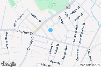Map image of the property - 43 Lexington Ave