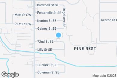 Map image of the property - Pine Circle Townhomes