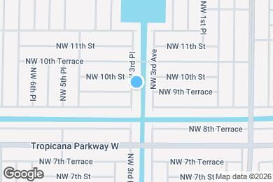 Map image of the property - 921 NW 3rd Pl