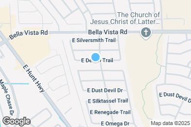 Map image of the property - 1055 E Denim Trail