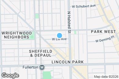 Map image of the property - 877 W Lill Ave