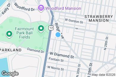 Map image of the property - 3213 W Susquehanna Ave