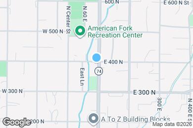 Map image of the property - 399 N 100 E