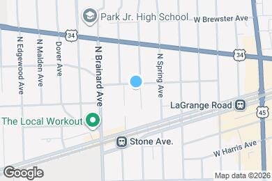 Map image of the property - 50 N Waiola Ave
