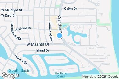 Map image of the property - 798 Crandon Blvd