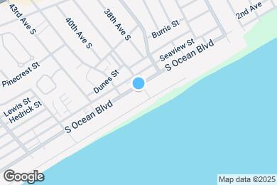 Map image of the property - 3901 S Ocean Blvd
