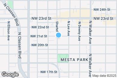 Map image of the property - 732 NW 21st St