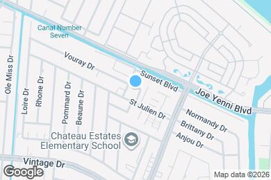 Map image of the property - 4213 Paradis Ln