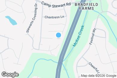 Map image of the property - 9705 Avensong Crossing Dr