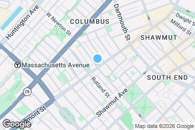 Map image of the property - 683 Tremont St