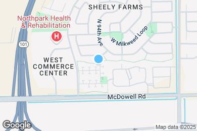 Map image of the property - 9404 W Terri Lee Dr