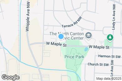 Map image of the property - 1101 W Maple St