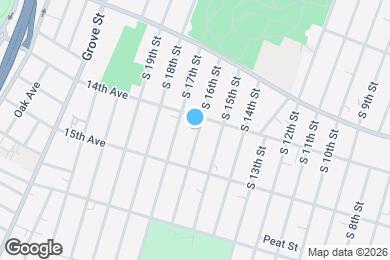 Map image of the property - 465 S 16th St