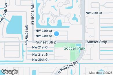 Map image of the property - 10270 NW 24th St