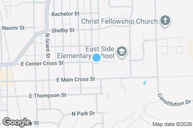 Map image of the property - 109 Franklin St