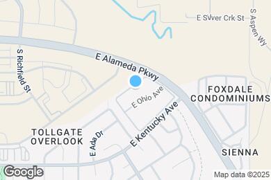 Map image of the property - 18063 E Ohio Ave