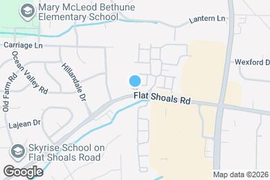 Map image of the property - 2555 Flat Shoals Rd