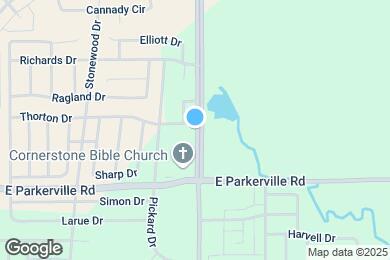 Map image of the property - 945 Thorton Dr