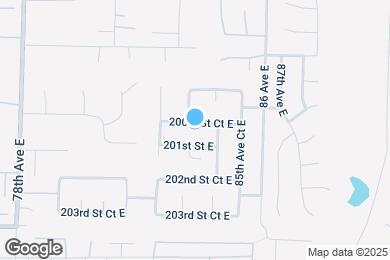 Map image of the property - 8408 200th St Ct E