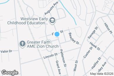 Map image of the property - 1401 Hanover St