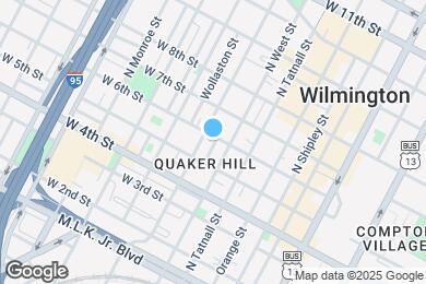 Map image of the property - 400 W 6th St