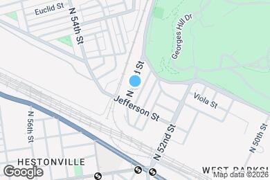 Map image of the property - 1727 N 53rd St
