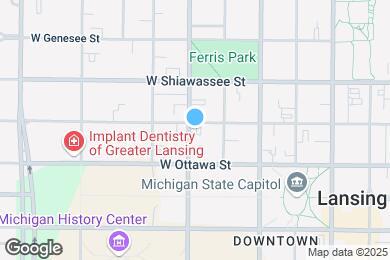 Map image of the property - 529 W Ionia St