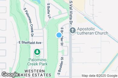 Map image of the property - 1236 S Boulder St
