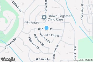 Map image of the property - 16025 SE 172nd Pl